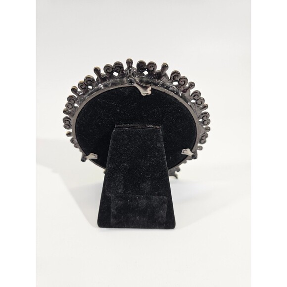 LOT 3 Two's Company Romantic Bohemian 3" Picture Frames Rhinestone Glass Decor - Picture 8 of 12